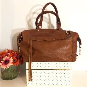 Rebecca Minkoff retro leather satchel large size